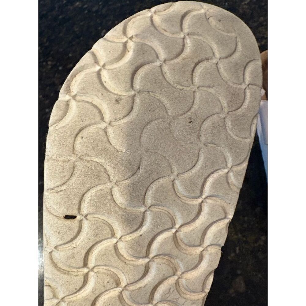 Birkenstock Arizona Women's Sandals Size 6 Ivory Leather Slip-On - Picture 9 of 16